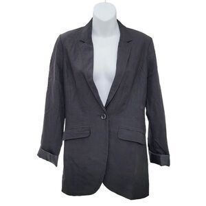 2/$20 Vintage Y2K SmartSet Black Blazer Jacket Size: M